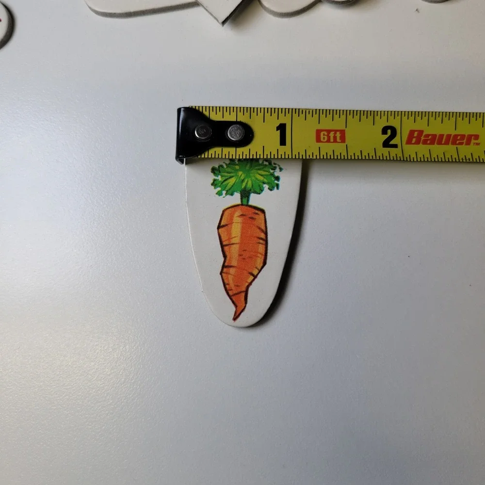 Warner Bros‎ Bugs Bunny Game Carrot Replacement Pieces Cardboard Tokens